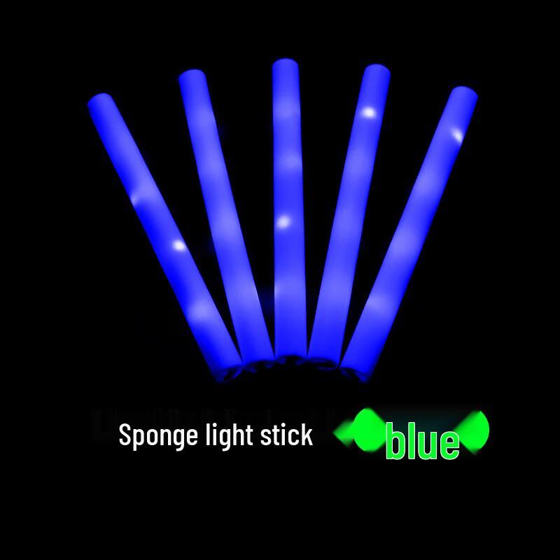 Concert Sponge Glow Sticks - 10 Pack