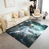 Ronaldo's Legendary Journey Area Rug Design for Hallway Bedrooms Dormitory Entryway Antislip Carpet Decorate Offices Best for Christmas