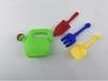 Colorful Plastic Sand And Water Play Toy Set With Four Essential Pieces For Beach Fun