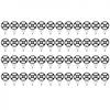 48Pcs Car Seat Cover Fasteners Metal Hooks Set for Secure Installation