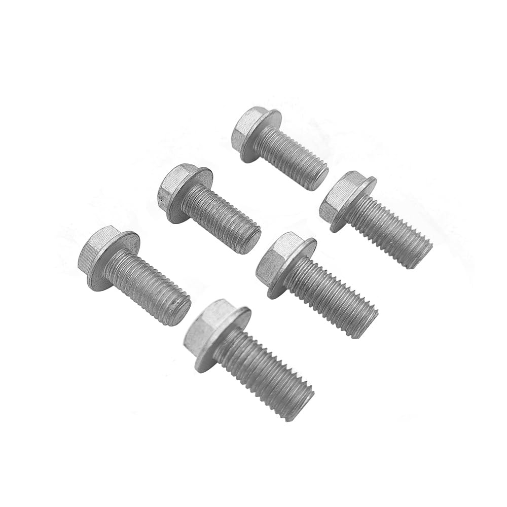 6pcs Transmission Flywheel Flexplate Bolts Fit for GM LS Engines LS1 LS2 LS3 4.8L 5.3L 6.0L LSOT00155 11569956