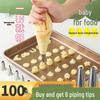 Disposable Piping Bag & Tips Set for Meringue and Cake Decorating - Free 0.01 Shipping for Newcomers