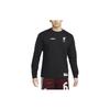 X LeBron James X Liverpool Graphic Long Sleeve Crew Neck Tee US Edition Men Tops Black FD4025-010