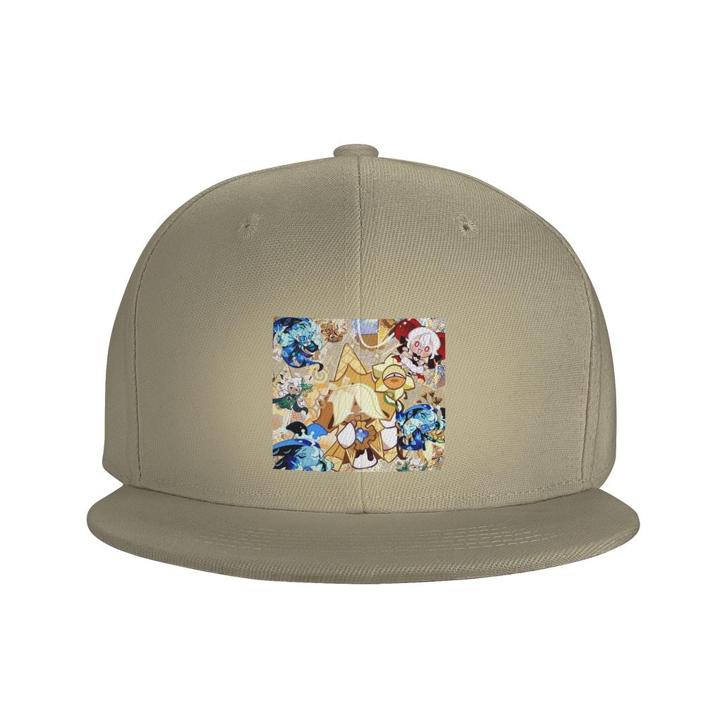 Cookie Run Kingdom Baseball Caps Snapback Fashion Baseball Hats Breathable Casual Casquette Outdoor for Unisex