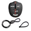 For Mitsubishi Outlander XL Pajero Lancer Asx Attrage Grandis 3 button Silicone car Key Protective Cover Case Keychain Shell