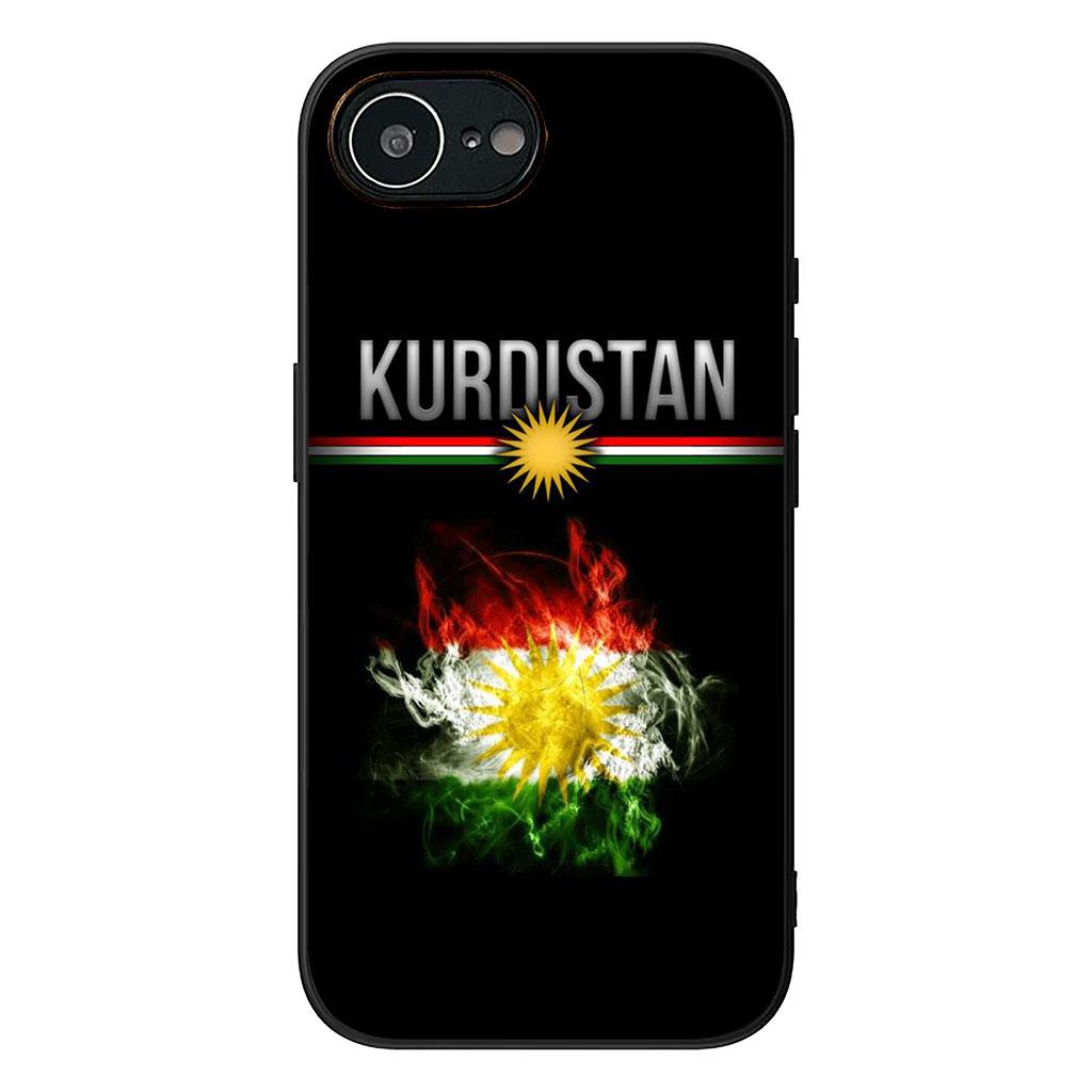 Cover for Apple iPhone 16 15 14 Plus 13 12 Mini 17 Pro Max + ProMax 16E Air Casing Phone Case Kurdistan Flag