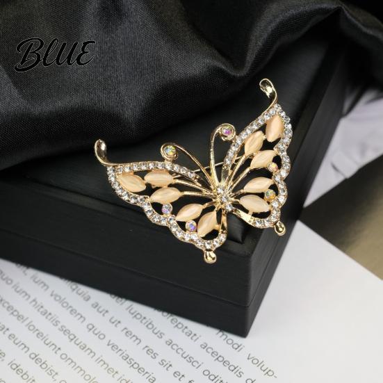 Vintage-inspired Brooch Retro Style Flower Plant Design Suit Lapel Pin