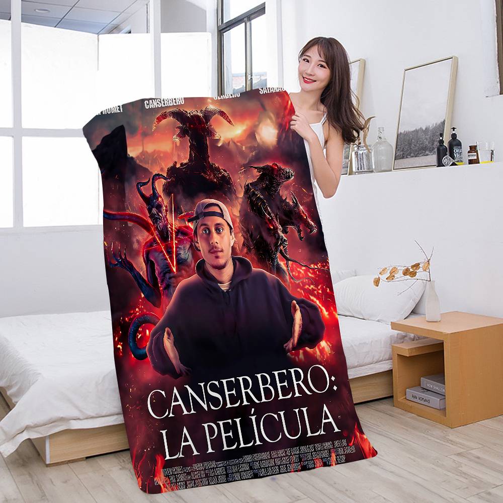 Canserbero Pop Music Singer Star Beach Towel Colorful Bath Towels for Girl Microfiber Quick Dry Sand Free Beach Yoga Spa