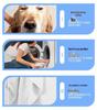 Quick-Drying Large Chamois Pet Towel - Absorbent Bath Towel for Dogs & Cats
