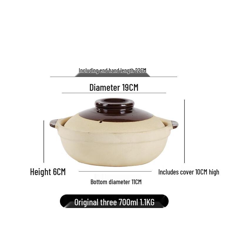 Одноразовые глиняные горшочки ZISIZ для еды на вынос