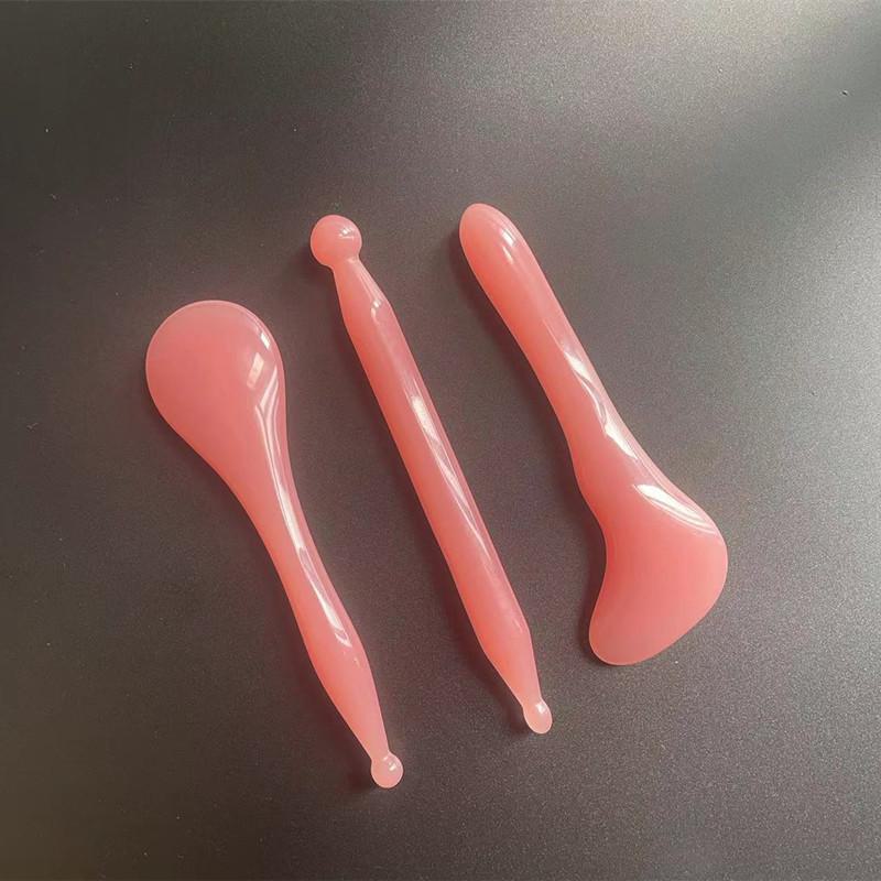 "Massage-Schabewerkzeug aus Harz-Bienenwachs für Nacken, Taille und Gesicht"