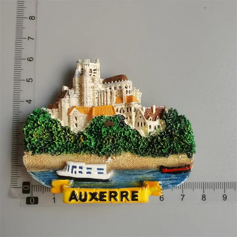 France Tourist Souvenir Fridge Magnets Corsica Cannes Nice Alsace Menton French Magnetic Stickers Decoration Travel Gifts