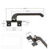 Grips Solid Window Lock Handle With Lock Window Handle Professional   Hardware
