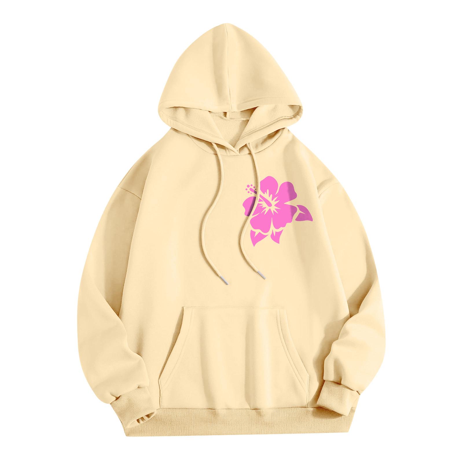 Толстовки для девочек-подростков с длинным рукавом и принтом букв — фото 4