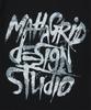 MAHAGRID Paisley Slash Logo Tee Black(Mg2Gmmt523A)