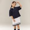 [lacoste] Kids Loose Fit Short Sleeve Polo Shirt PJ0977-56G166
