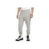 Nike Solid Color Logo Drawstring Knit Joggers Men Bottoms Gray FQ4331-063