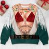 Women's Fashion Print Patchwork Neck Casual Top for Everyday Wear and Outings