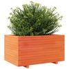 Vidaxl Garden Planter, Waxed Brown, 90X60X49.5 Cm, Pine Wood