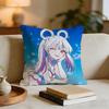 Anime Cosmic Princess Kaguya Cushion Cover Short plush pillowcase for bed sofa carwashable