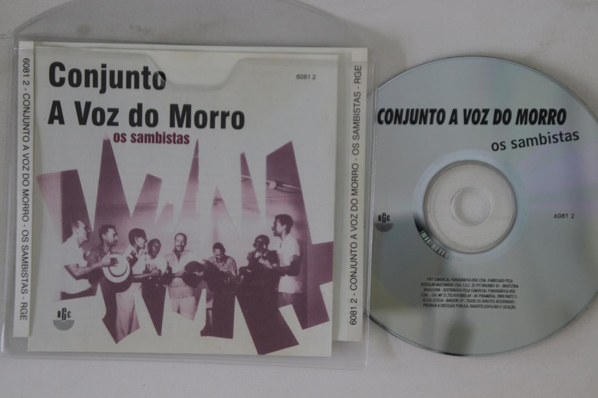 

CD CONJUNTO A VOZ DO MORRO - Os Sambistas 60812 RGE Brazil Latin Used