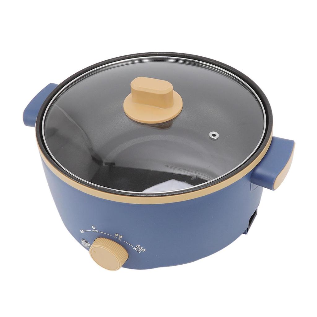 800W Electric Cooker 2.5L 3 Speed Control Single Layer Multifunctional Electric Pot Cooker US Plug 110V