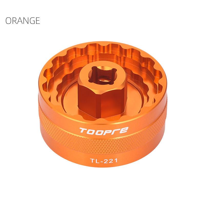 TOOPRE Bicycle Five Way Axle Sleeve Mountain Bike Integrated Thread Bb Axle Disassembly And Installation Tool