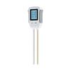 Mcbazel 3-in-1 Soil Meter with pH/Moisture/Temperature Measurement Function, Dual Detection Probe, Digital Plant Soil Moisture Meter for Gardens, Lawn