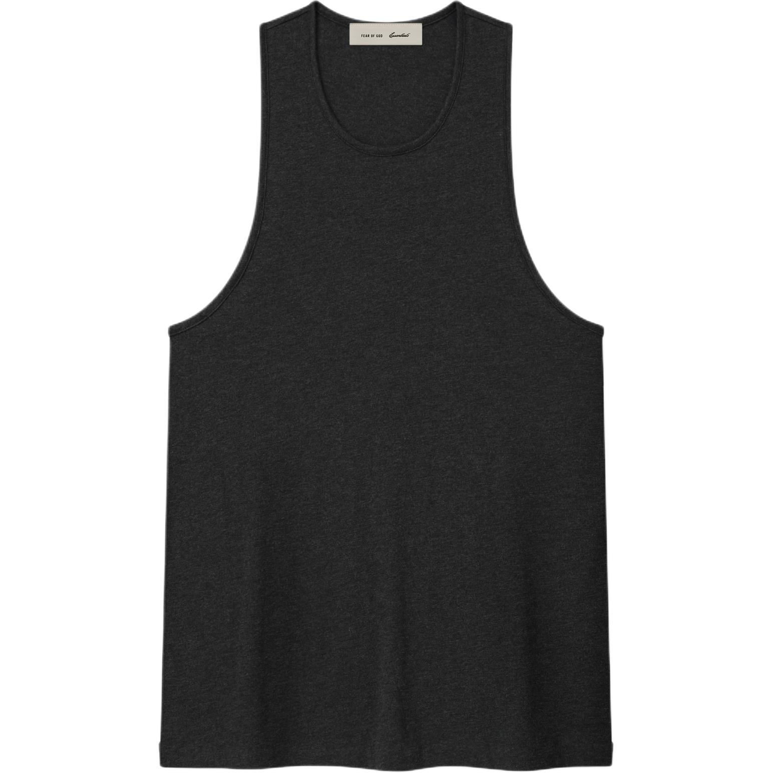 Fear Of God Essentials Ss26 Signature Essential Tank Vintage Black Men Tops 125SP264181F XS