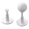 2Pcs Reusable Golf Tees Set for Driving Range Mats Height Adjustable Golf Range Golf Tees Unbreakable Golf Accessory