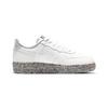 Air Force 1 Pelle Marmo Basse Scarpe da Skateboard per Bambini Bianco Grigio Bambini Età 3 7 Anni DB4597-100
