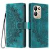 Per Xiaomi Redmi 17 5G, Custodia a Portafoglio Flip in Pelle PU Embossed Mandala
