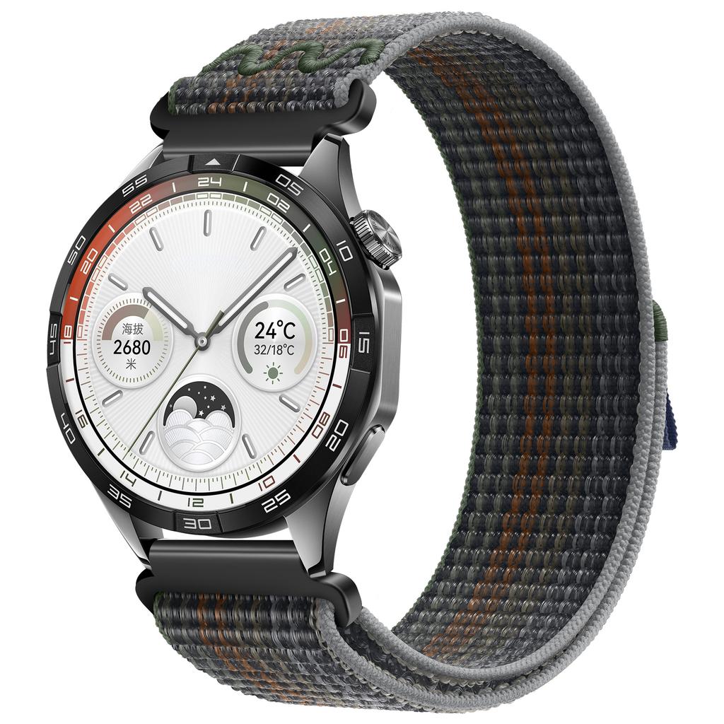 22mm 20mm Nylon Loop Band For Huawei Watch GT5/4/3/2 Pro 46mm Wristband Bracelet Samsung Watch 7 6 5 4 Amazfit GTR/Balance Strap