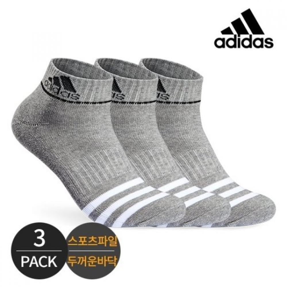 

Adidas Golf Men s Sports Pile Color Line Three line Ankle Socks 3P GY