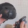 Black Tactical NVG Helmet Rhino Mount Bracket for PSV-7 or PSV-14 Night Vision