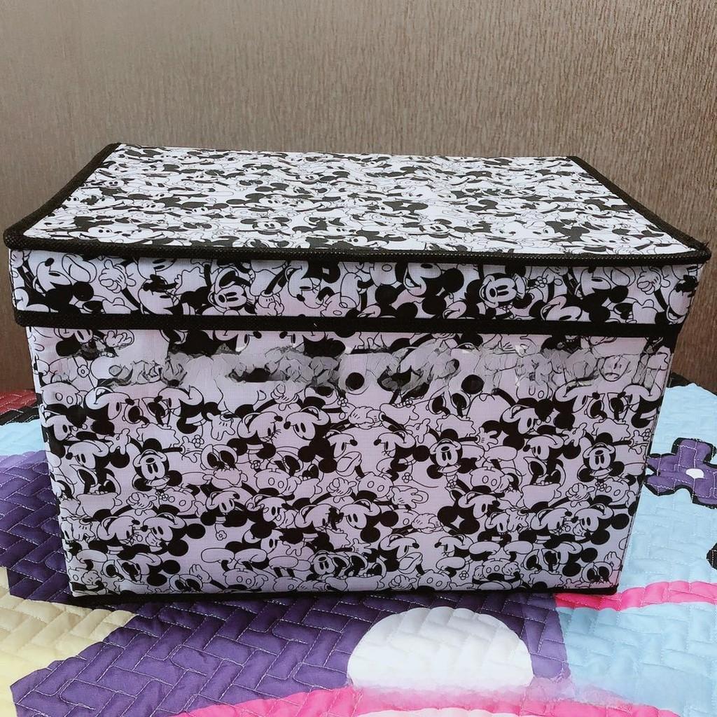 Cartoon Fabric Storage Organizer With Hello Kitty Kuromi Print Design For Living Room And Dorm Use