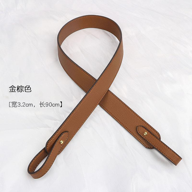 Cow Leather Bag Straps H Bag Women Handbag Handle Wide Belt Shoulder Crossbody Bag Strap Genuine Leather Strap Bag Part Custom