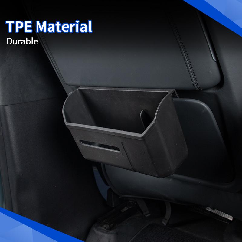For BYD Leopard 8 Denza B8 2025+ Rear Seat Back Storage Box Tissue Box Storage Box Rear Seat Trash Can Cup Holder Accessories