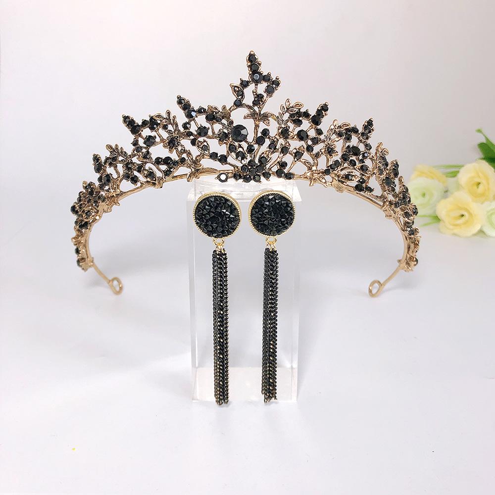 New Super Fairy Bride Dress Accessories Diamond Alloy Branches and Leaves Temperament Crown Photography Photo Wedding Hair Accessories