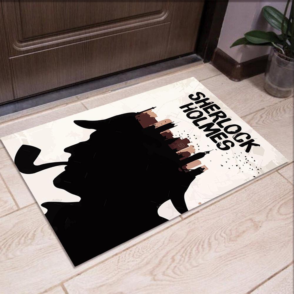 Sherlock Holmes Printed Carpet,Rug,for Office Chair Living Room Bedroom Kitchen Room Decor Gifts.
