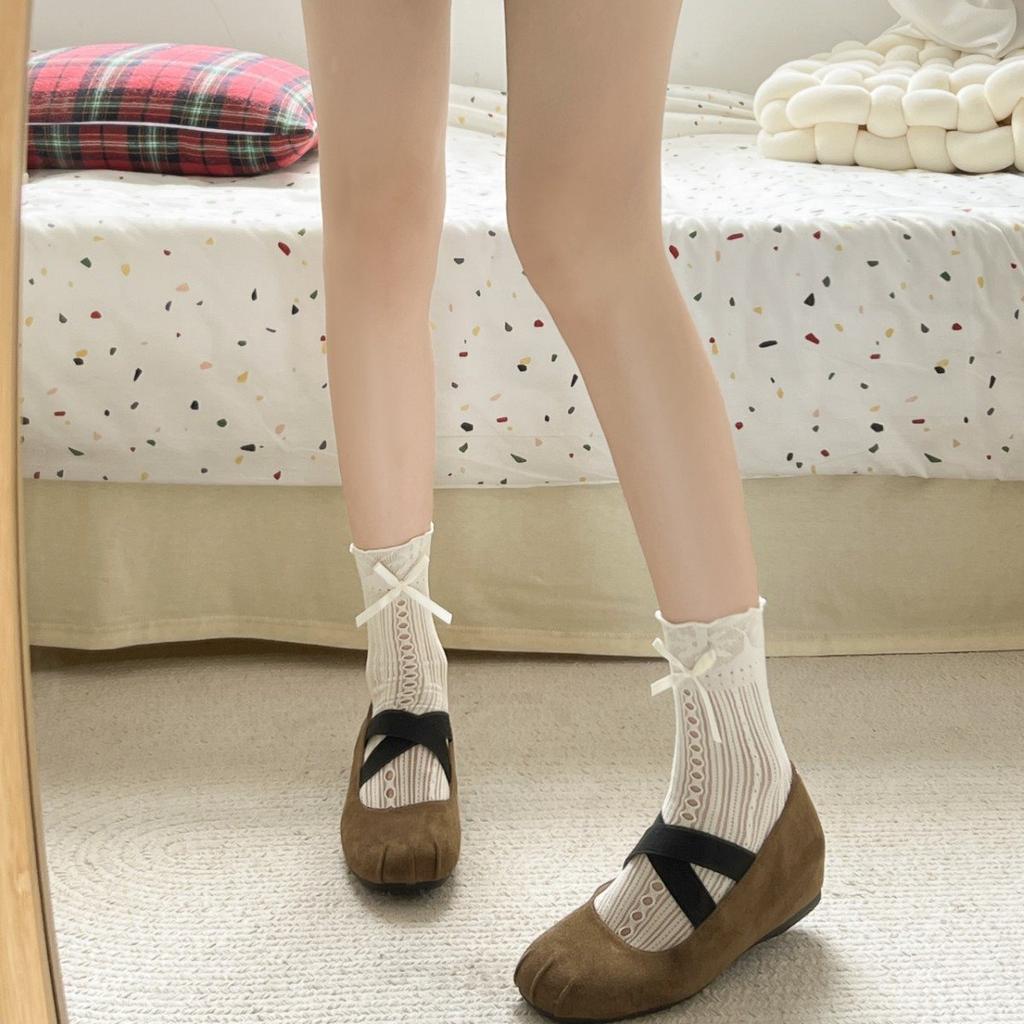 One Pedal New Inner Height Increase Versatile French Retro Single Shoes Annual Mary Jane Shoes Women'S Shoes Summer Temperament