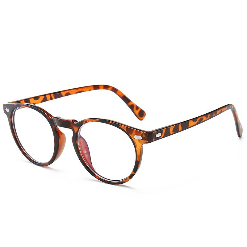 Retro Unisex Round Frame Blue Light Blocking Glasses