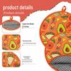 Insulated Corn Tortilla Microwave Heating Lunch Bag