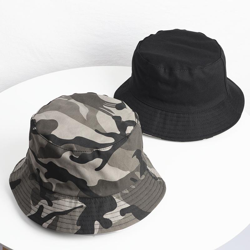 

Distressed Washed Cotton Bucket Hat Wide Brim Solid Fisherman Summer Sun Cap Casual Unisex Outdoor Protection Headwear