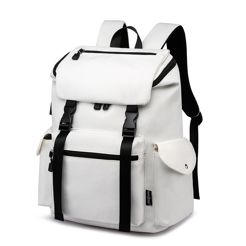 Schoolbag Outdoor Travel Backpack Waterproof Large Capacity Casual Backpack Men's Bag Computer File School Bag Backpack