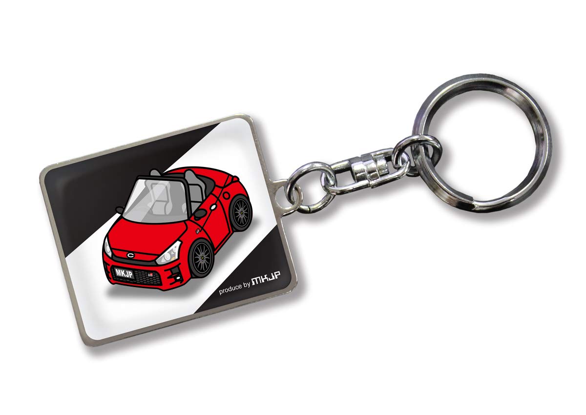 

Custom Keychain Toyota Copen GR LA400K Base: Black, red красный