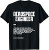 Aerospace Engineer Rocket Scientist Space Aeronautical Tee Gift Unisex T-Shirt Mens Womens Tees Top