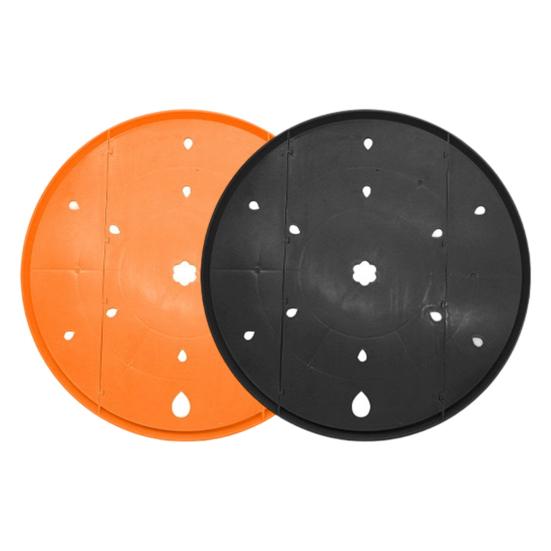Yousheng Planter Insert Disc Round Planter Insert with Drainage Holes Reusable Plant Pot Insert Use Less Potting Soil for Tall Flower Pots