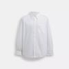 Long Sleeve Button Down Shirt White