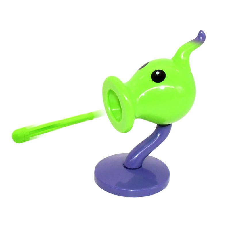 Plants Vs. Zombies Figure Toys Peashooter Gatling Pea Shooter Plastic Action Figure Model Toys